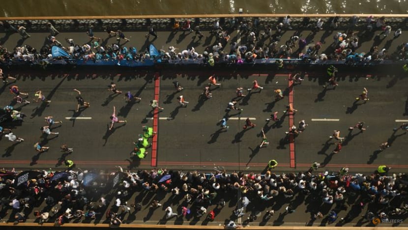 London Marathon breaks world record for number of finishers