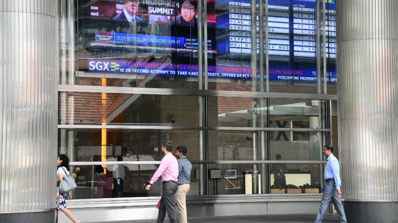 海峡时报指数突破5000点 亚洲多地股市上扬