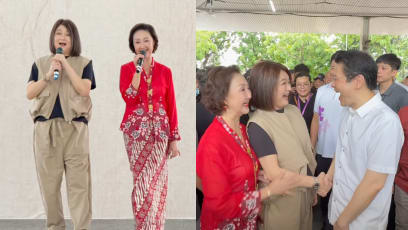 “I Grew Up Watching Her [On TV]”: PM Lawrence Wong After Seeing Chen Liping Perform Good Morning, Sir! Theme Song At Event