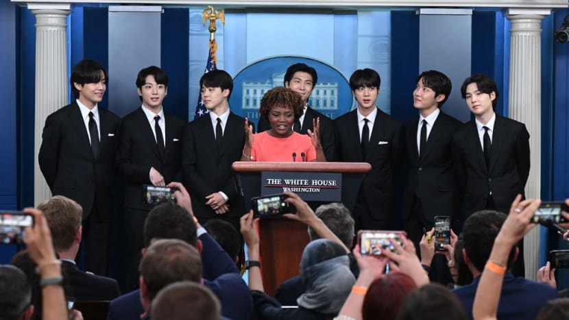 BTS lawat Rumah Putih, bertemu Presiden Joe Biden BTS lawat Rumah Putih, bertemu Presiden Joe Biden