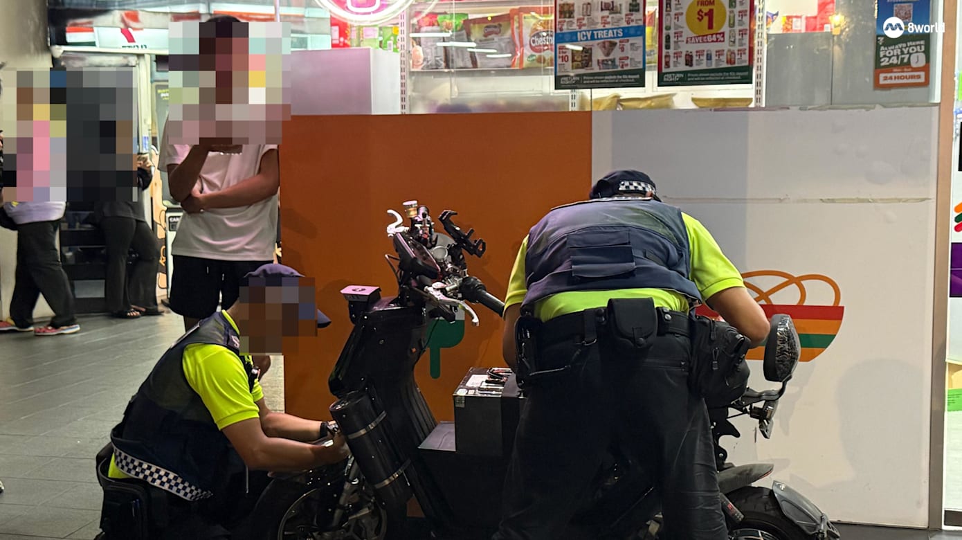 这辆改装后的人代步工具，车速高达每小时100公里。（图：曾琬瑜）