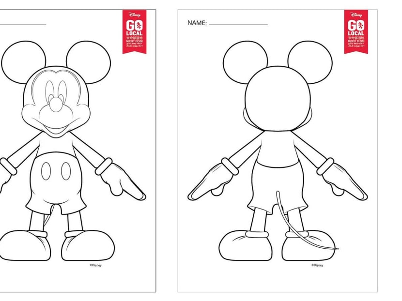 Design Your Version of Disney’s Mickey Mouse In Singapore Style