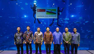 Jamuan malam PM Wong, Putera Mahkota di Singapore Oceanarium lambang usaha ‘perdalam’ hubungan SG-Brunei