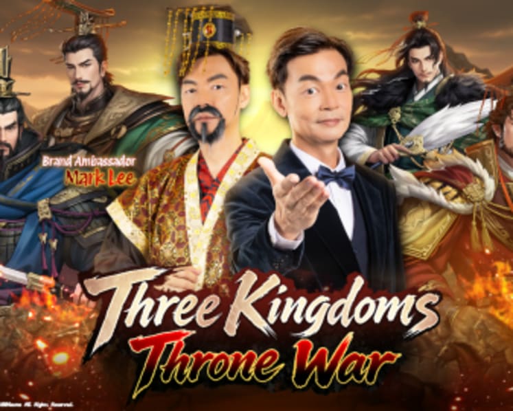 Three Kingdoms: Throne War Opens Pre-Registration Across Six Southeast Asian Markets  Featuring Mark Lee as the Witty Alliance Lord