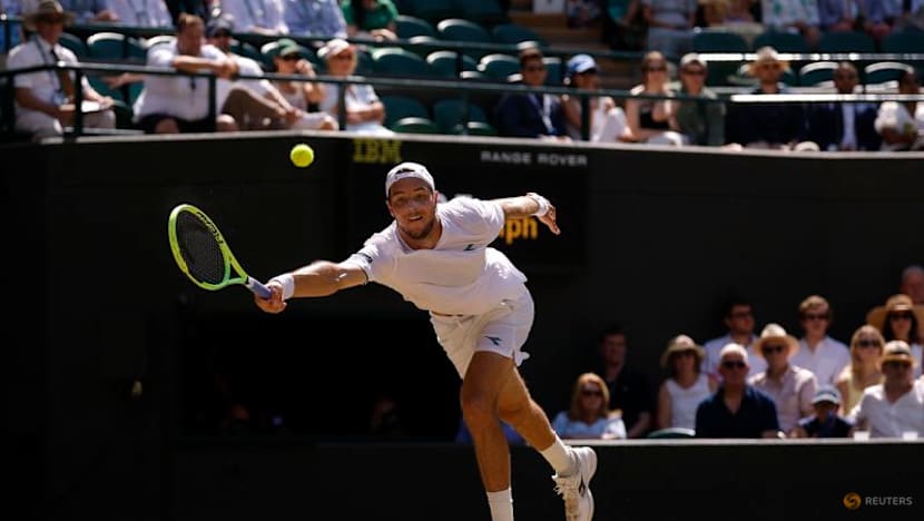 Sinner snuffs out Struff's Wimbledon dream to reach semi-finals