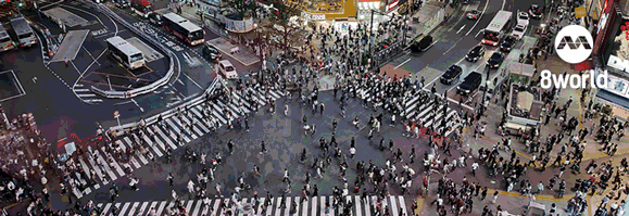 人潮日本