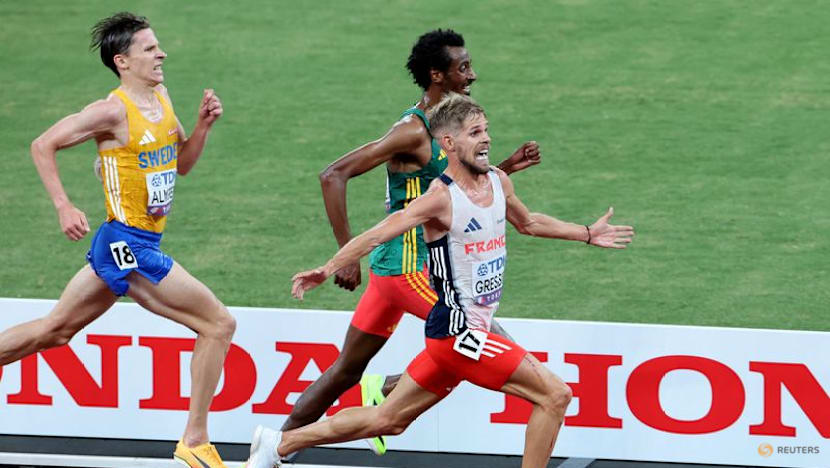 Frenchman Gressier takes shock 10,000m gold in Tokyo