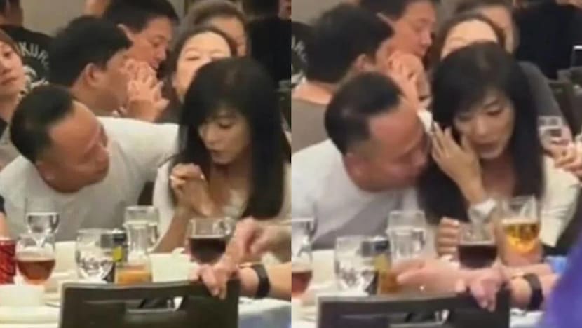 He Sniffed Her Hair? Man Gets Too Close To Michelle Yim, 70, At Dinner Event, Leaving Her Visibly Startled