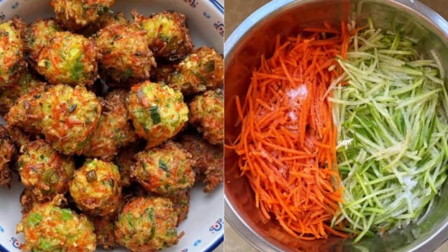 食谱：素炸丸子