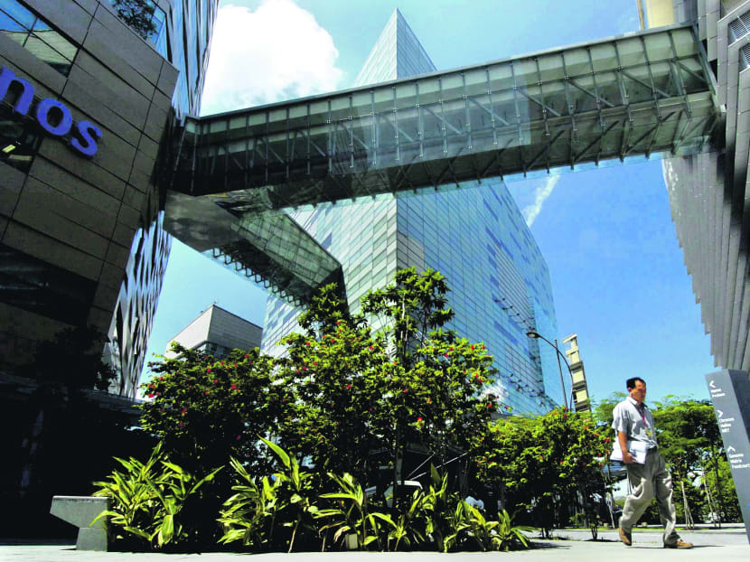 When first conceived, Biopolis was considered a ‘risky venture’ as there was ‘very little capacity in Singapore’. Photo: A*STAR