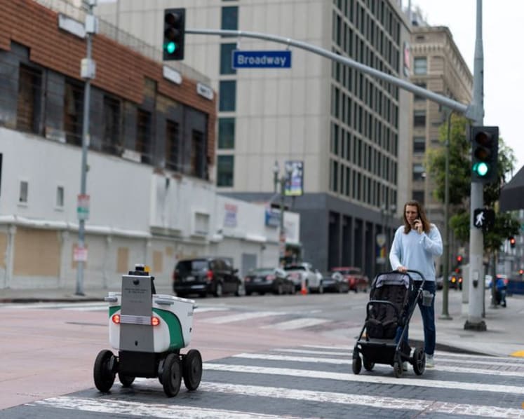 Serve Robotics partners with Grubhub in robot delivery expansion push 
