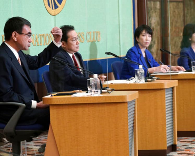 China, COVID-19 pandemic, energy top Japan's leadership race debate