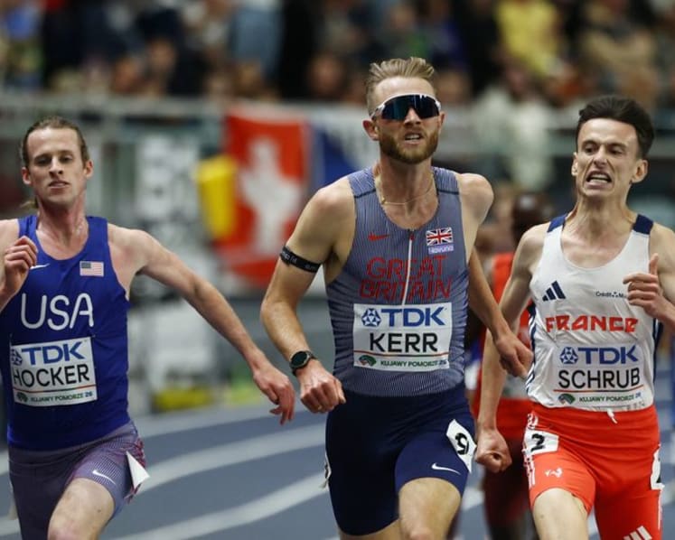Kerr regains world indoor 3,000m gold medal in Poland