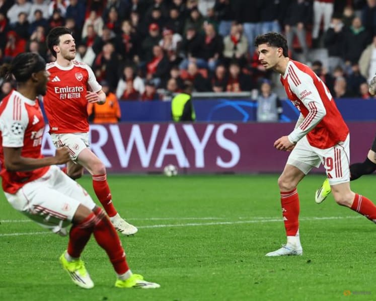 Havertz haunts former club as Arsenal rescue 1-1 draw at Leverkusen
