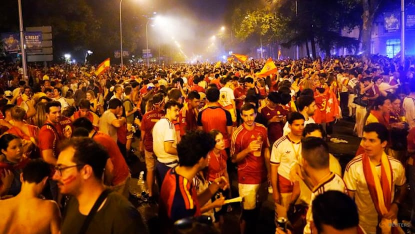 Scores celebrate Spain's 'Kings of the World' win in exhilarated Madrid