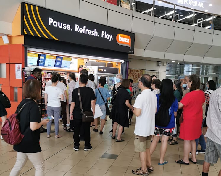 Hunt for surgical masks: Buyers’ hopes dashed when Buzz stores withdraw sale an hour before it begins