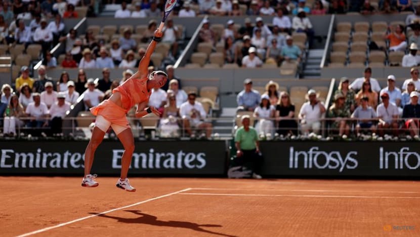 Second seed Gauff survives blip to beat Bouzkova at French Open