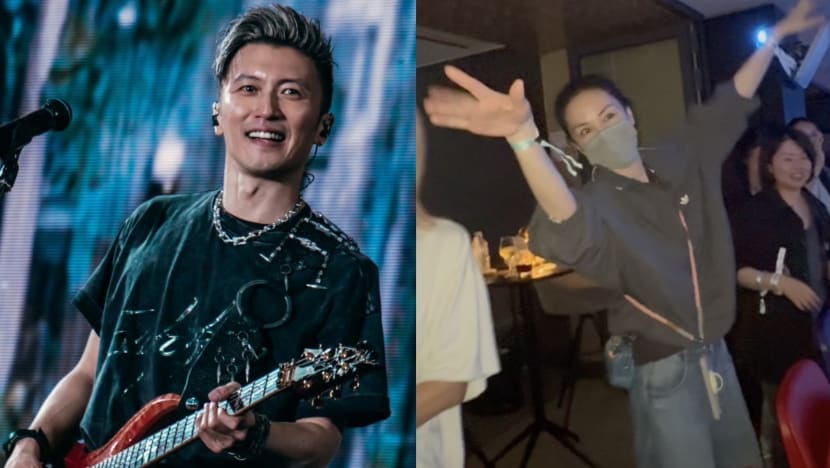 Faye Wong Seen Dancing Happily At Boyfriend Nicholas Tse’s HK Concert