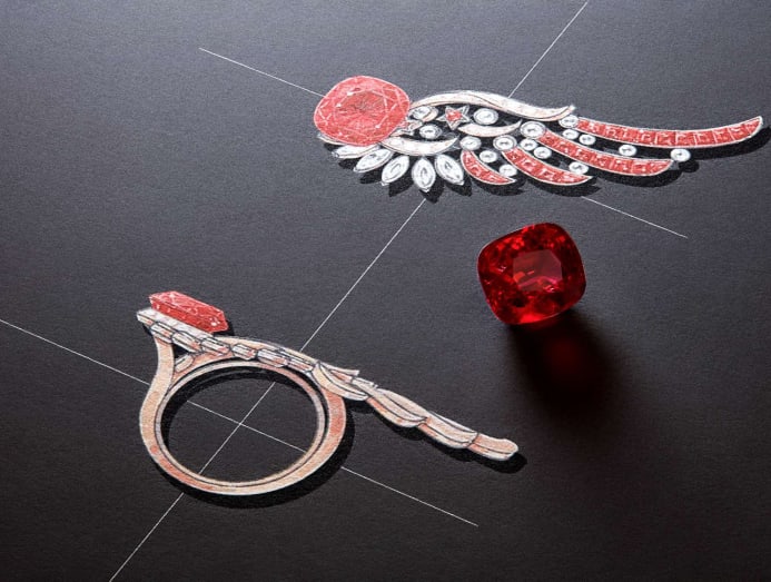A 19.55-carat Padparadscha sapphire, a new icon and a nod to