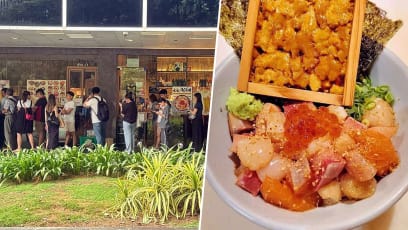 Loaded Tray Of Uni Atop Kaisendon Costs Only $21, But You’ll Have To Queue 1 Hour For It