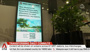 Mediacorp, Moove Media, SBS Transit sign deal to display content at MRT stations, bus interchanges