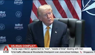 Trump says interim deal with Iran is 'over' as both sides trade fresh strikes
