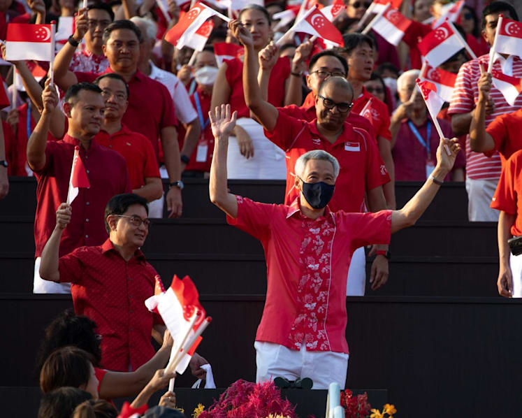 S'pore celebrates 57th birthday in full force, with first large-scale NDP since pandemic capturing the highs and lows