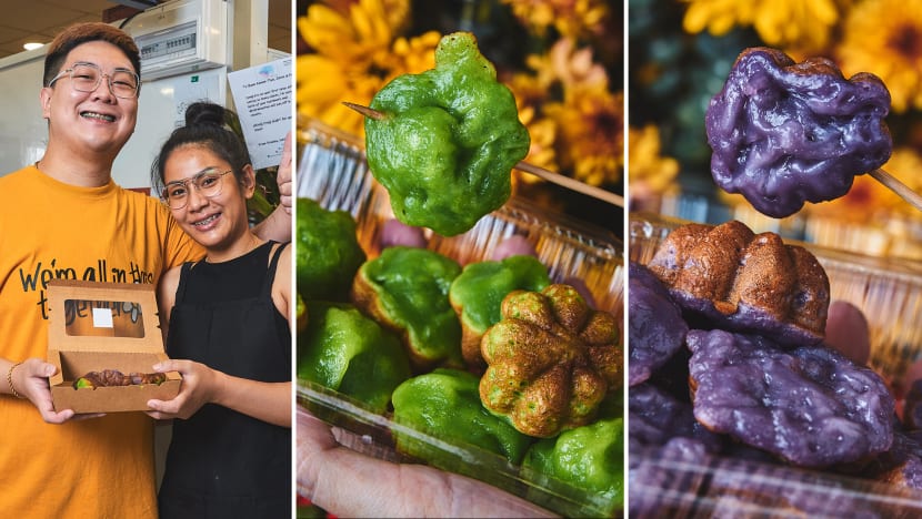 Thai Ex-Club Singer & S’porean Hubby Sell Authentic Thai Pandan Pancakes At Golden Mile Complex