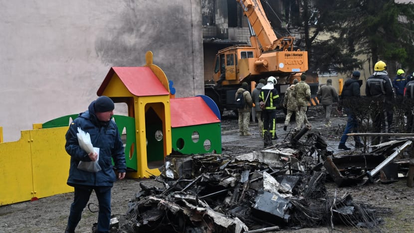 Ukraine siasat nahas helikopter ragut nyawa Menteri Dalam Negeri Ukraine siasat nahas helikopter ragut nyawa Menteri Dalam Negeri