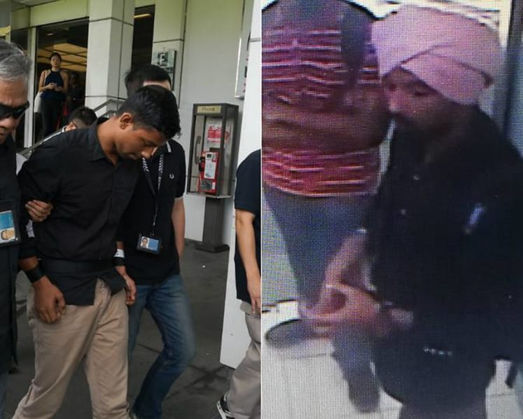 Pawn shop robber who donned turban to throw police off the scent gets jail and caning