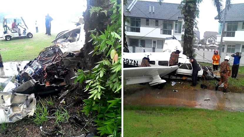 Singaporean pilot unhurt as light plane crashes in Johor
