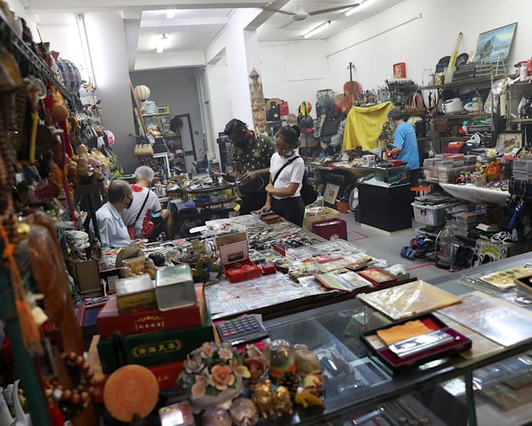 A new home on Kelantan Road for former Sungei Road vendors