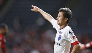 Japan footballer 'King Kazu' signs for new team at 58