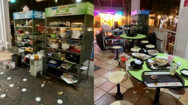 雅柏熟食中心被批餐桌凌乱 环境局：一时无法应付晚餐繁忙时段