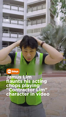 “Did he just unlock his Ch 8 contractor arc?” The WP MP went viral after fully committing to a neon-vest-wearing contractor role to explain Sengkang’s new cool paint project #8dayssg #8dayssgtrending #jamuslim #wp #coolpaint 