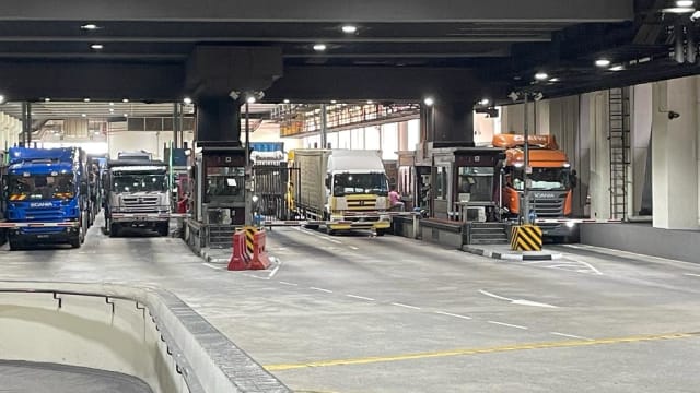 兀兰关卡货物入境通关车道 将暂时关闭进行维修与翻新