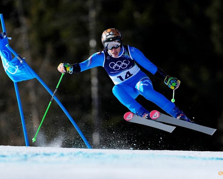 Alpine skiing-No pressure secret to Brignone's success, she says