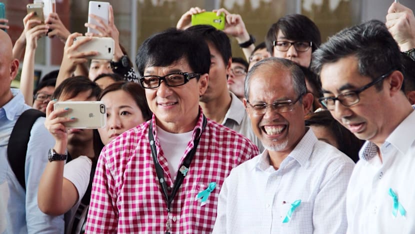 Jackie Chan named Singapore's first celebrity anti-drug ambassador