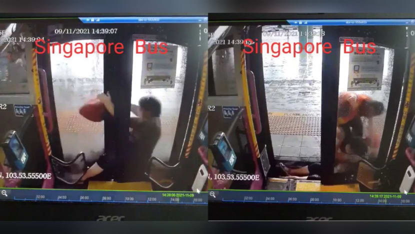 SBS Transit bus driver disciplined after doors close on woman, causing her to fall