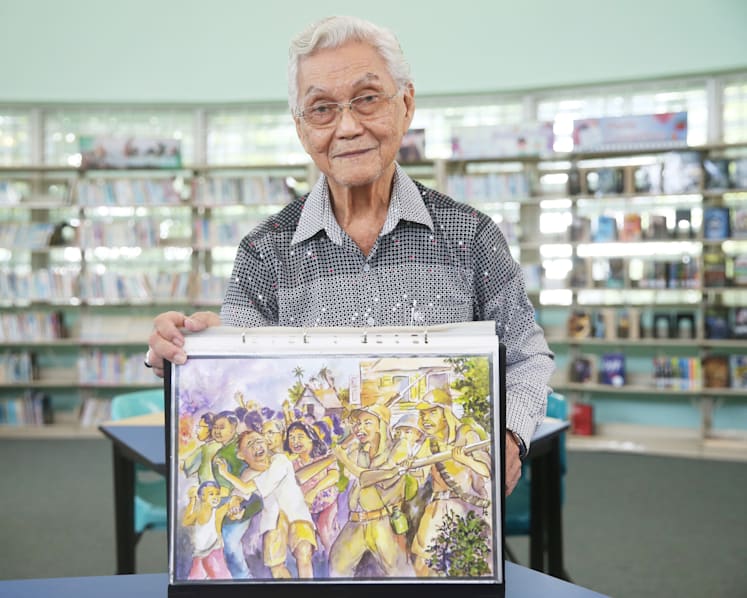 Playing a part in Singapore’s defence is WWII survivor’s lifelong passion