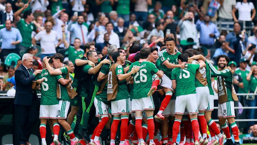 Aguirre proud as Mexico overcome nerves to win World Cup opener
