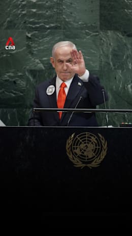 Benjamin Netanyahu addresses Israeli hostages in Gaza from UN General Assembly