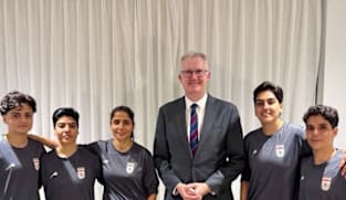 Iran women players thank Australian government for protection