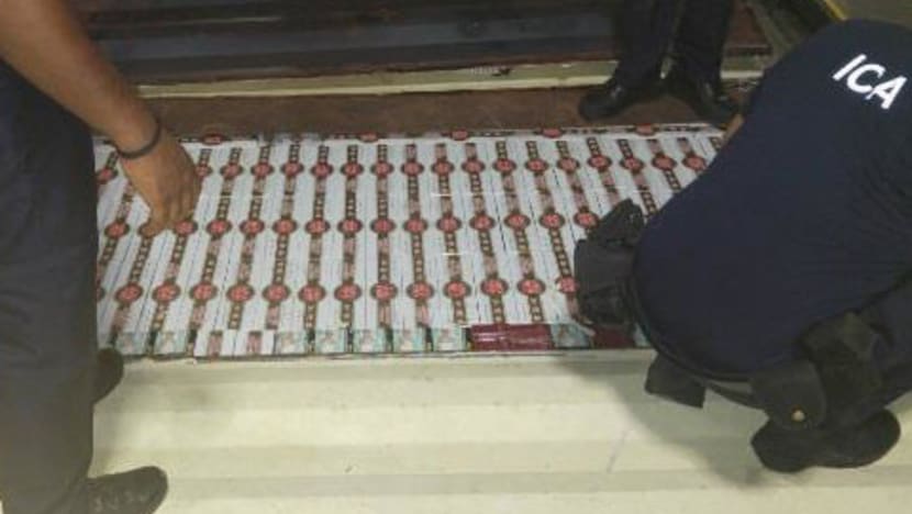 More than 3,000 cartons of contraband cigarettes seized at Woodlands Checkpoint