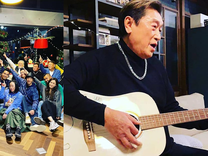 Wang Leehom, Christine Fan & Wilber Pan Celebrated Christmas Early With Godfrey Gao&rsquo;s Dad