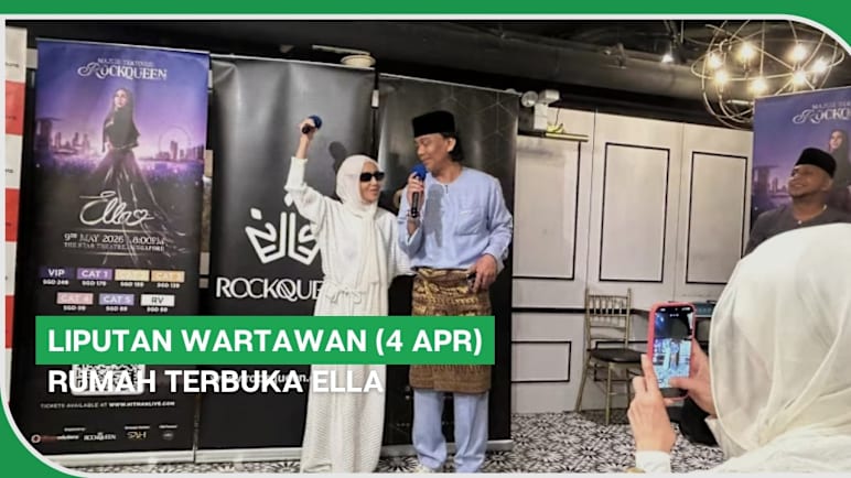 LIPUTAN WARTAWAN (4 Apr) | Rumah terbuka Ella