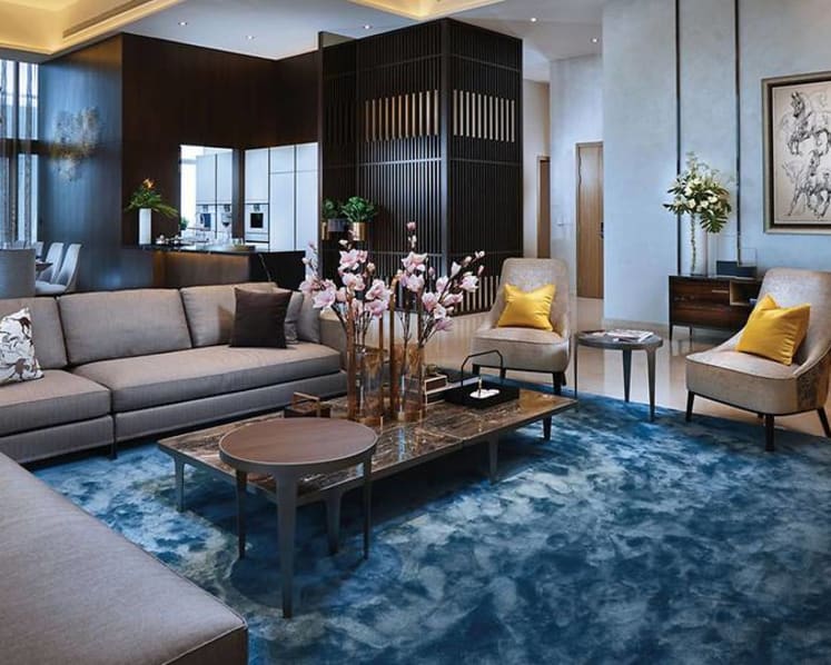 Home Tour: A stylish Singapore penthouse in the CBD with Asian influences