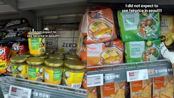 S’porean Surprised To Find FairPrice Products In Seoul Supermarket