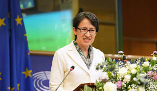 Taiwan's Vice-President Hsiao makes rare address to international lawmakers at European Parliament