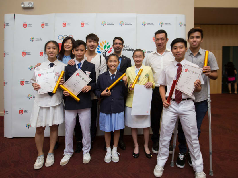 Climbers, ice-skaters win their first SOF-Peter Lim Scholarships